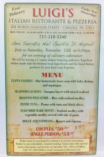 Luigi's Ristorante - Carlisle PA - Special Seafood Night!! 16